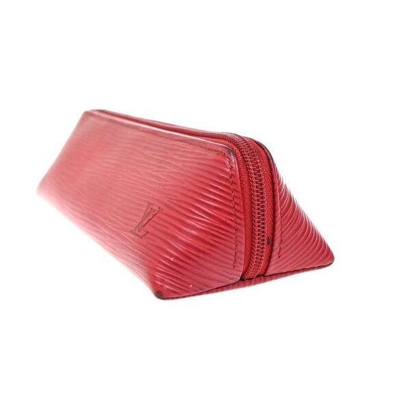 LOUIS VUITTON LV Trousse Crayons Pen Case Epi Leather Red France - Picture 4 of 13